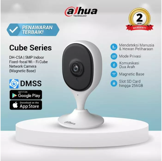 DAHUA CUBE DH-C3A WIFI CAMERA 3MP